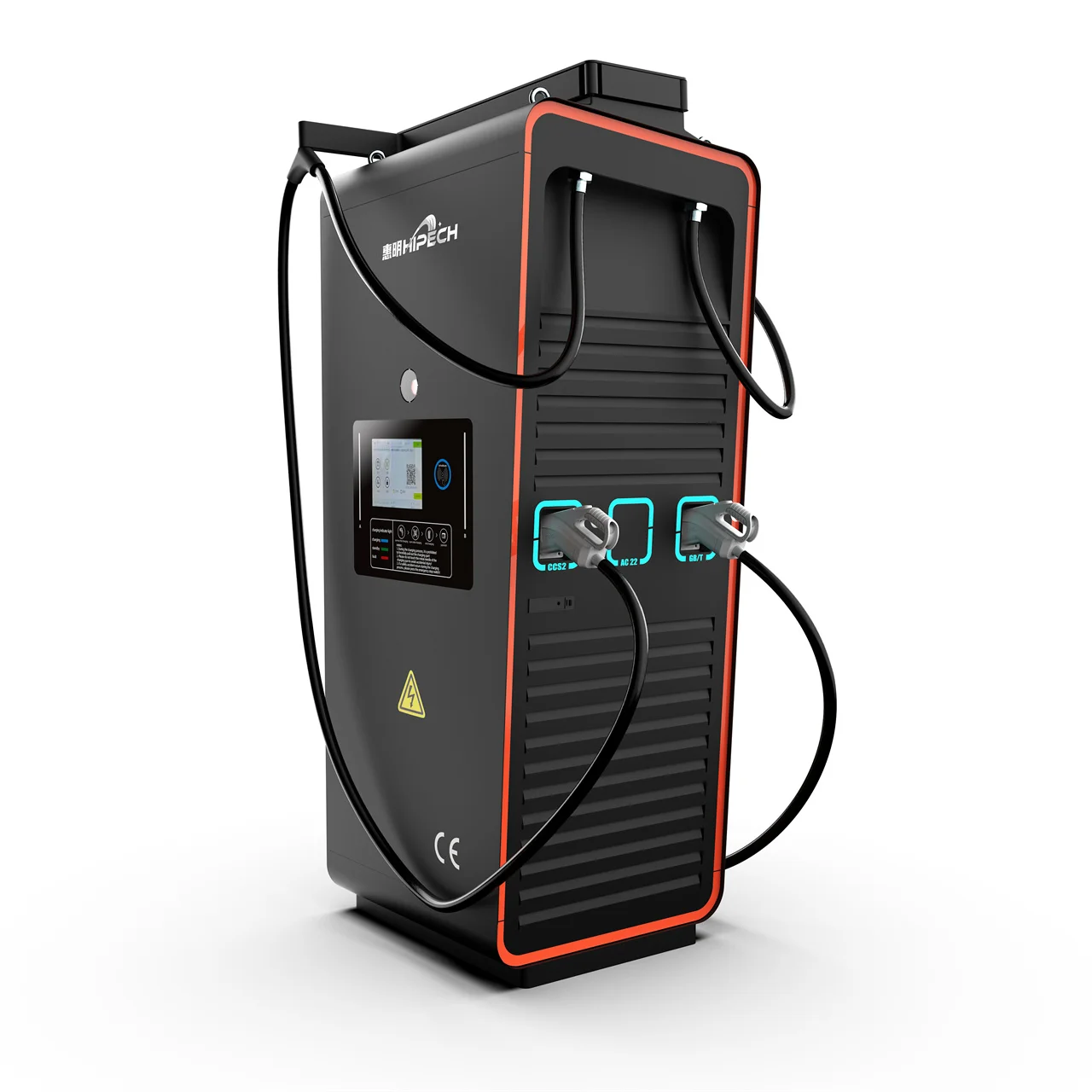 New 180/240kW DC EV Charging Station with CCS Interfaces IP55 Protection OCPP 1.6 Custom Colors for Commercial Use