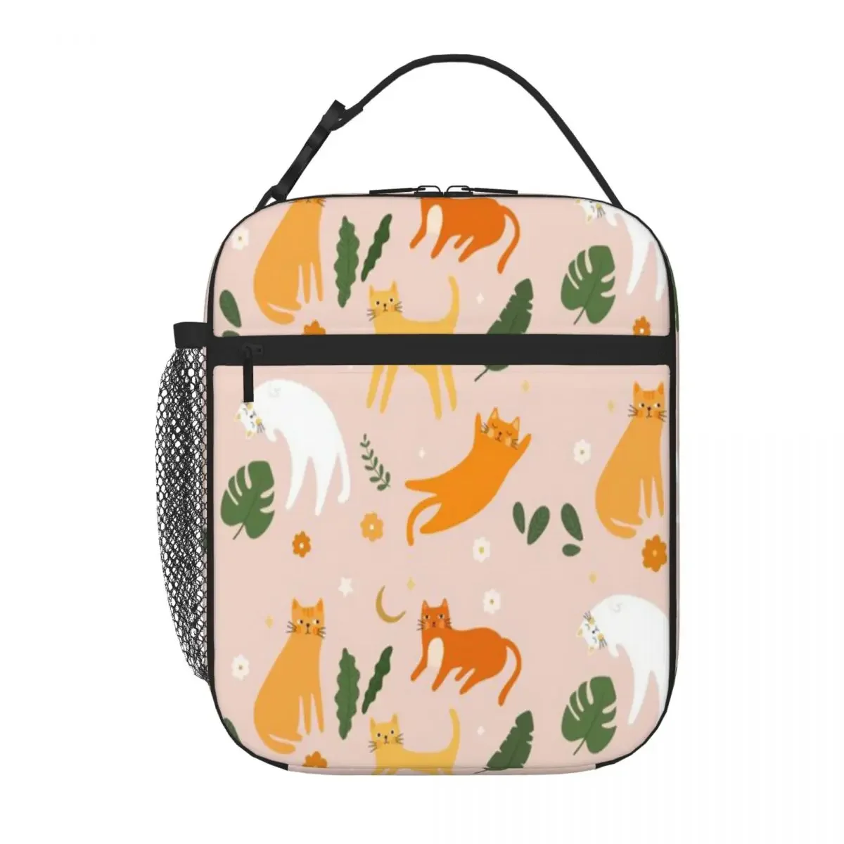 Hot Sale Suspicious Cats - Cat Tama Single Layer Lightweight Lunch Bag Balanced Diet Pack Travel Lunch Bag