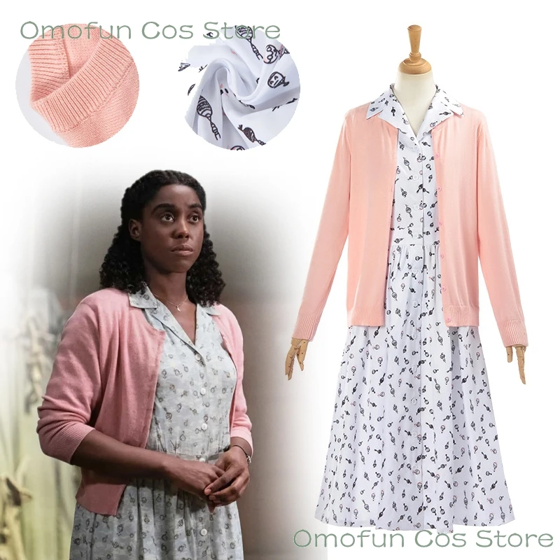 

Костюм Матильды для косплея: классический образ учителя из фильма, платье для женщин в стиле Дженнифер Хани из мюзикла, ретро-стиль, для Хэллоуина