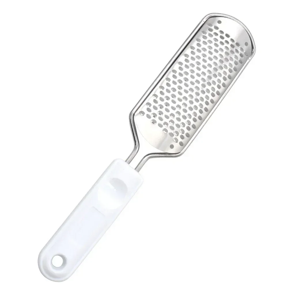 Stainless Steel Brush Scrubber Heel Callus Dead Skin Remover Exfoliating Professional Feet Care Tool Foot Rasp File Pedicure 네일