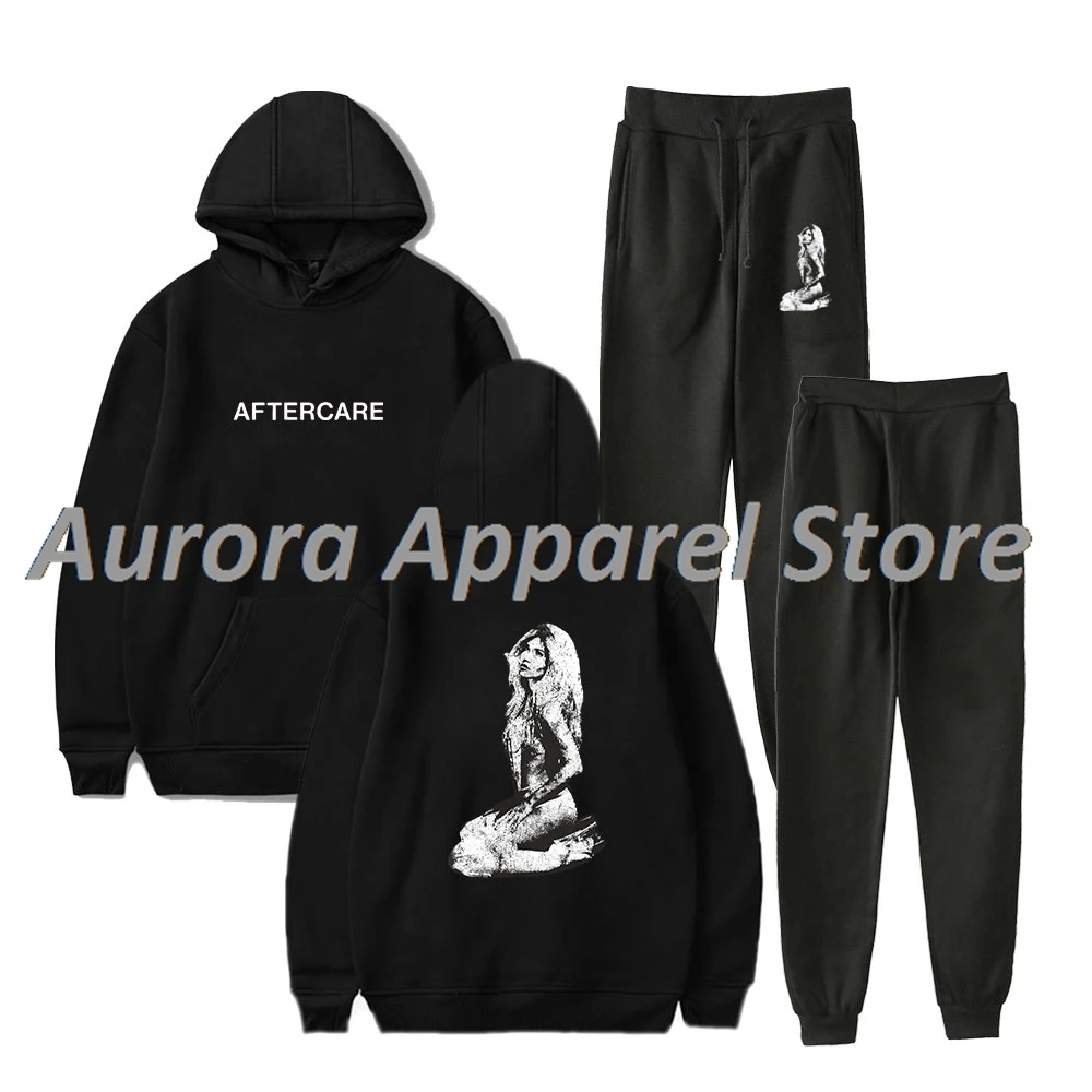 Nessa Barrett Aftercare Photo Hoodies Jogger Pants 2025 World Tour Merch Cosplay Women Men Fashion Streetwear