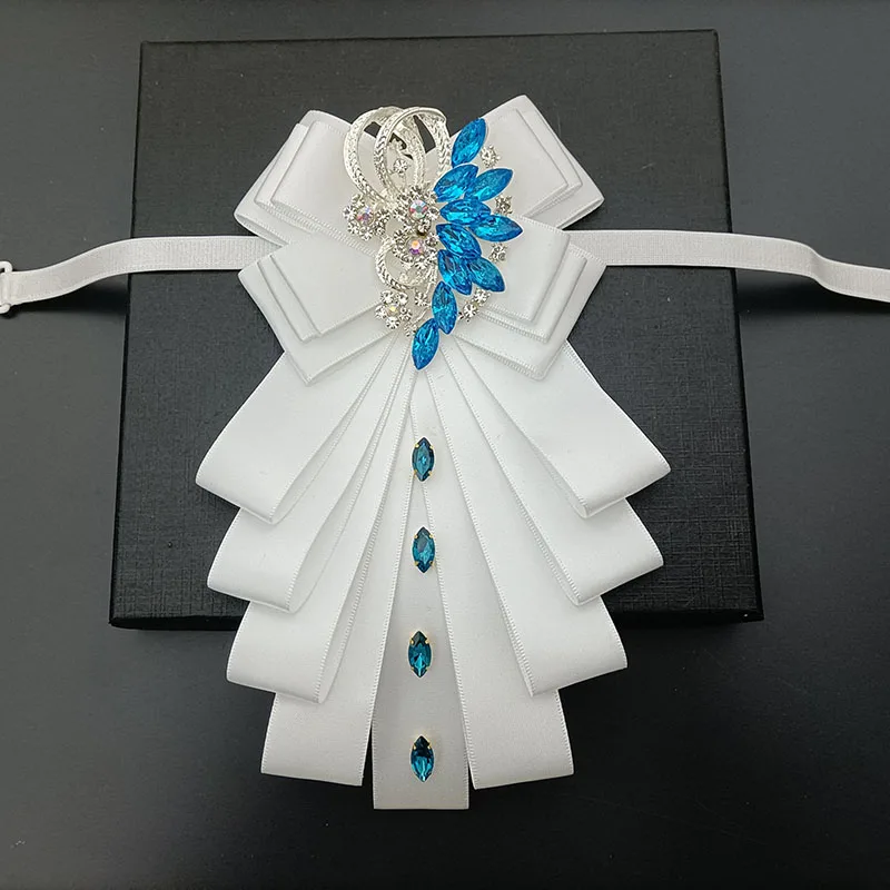 Original High-end Bow Tie for Men\'s Wedding Collar Flower Handmade Jewelry Gifts French Business Suit Shirt Accessories Bow-ties