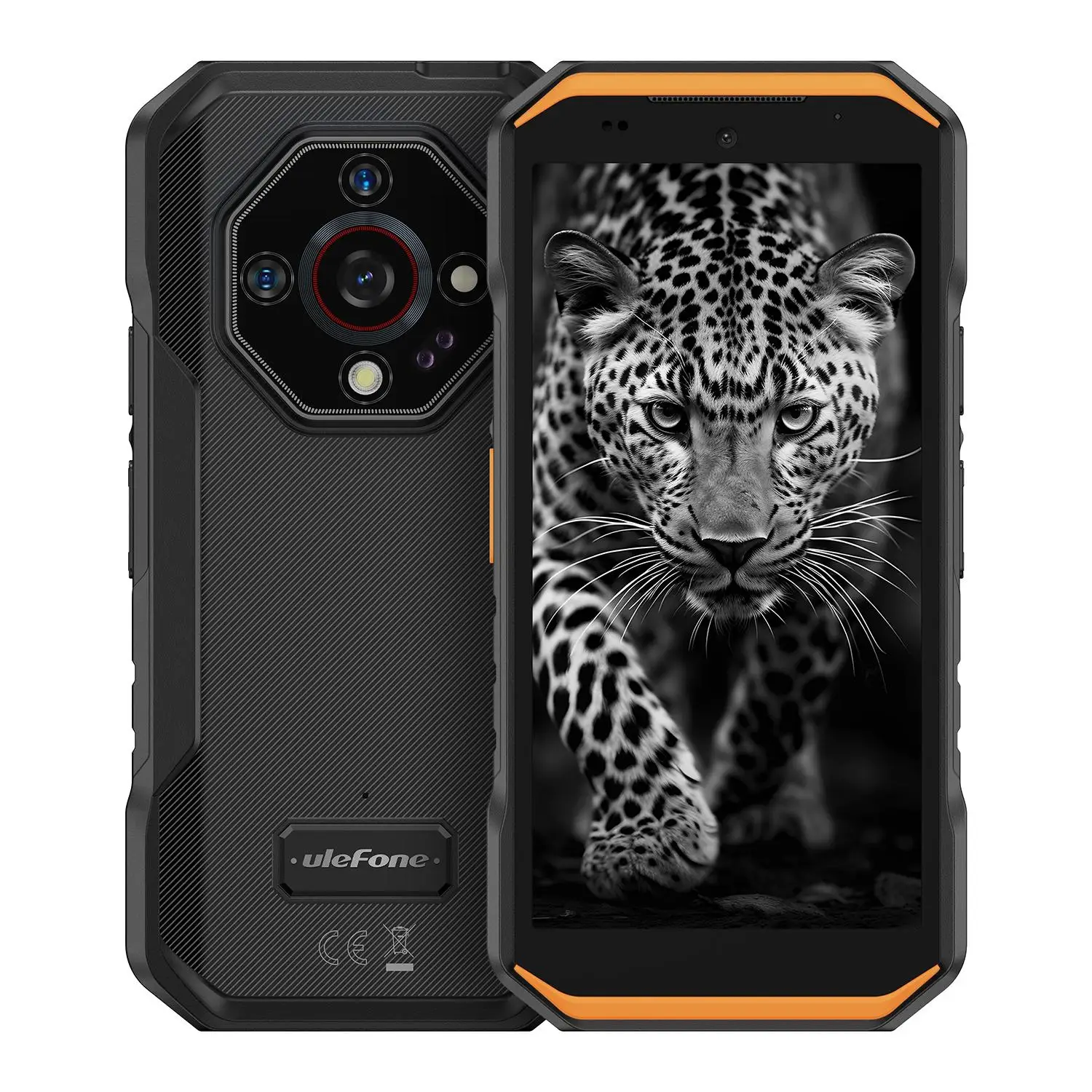 Ulefone Armor X32 Rugged Smartphone 5.65” 90Hz 6GB+128GB Helio G91 48MP Rear Camera 5500mAh Battery Night Vision Android 14 NFC