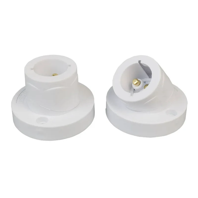 NEW Screw rotatable 45 degree Lamp Base  B22 Lamp holder Socke base Light Bulb B22 Socket Holder Adapter