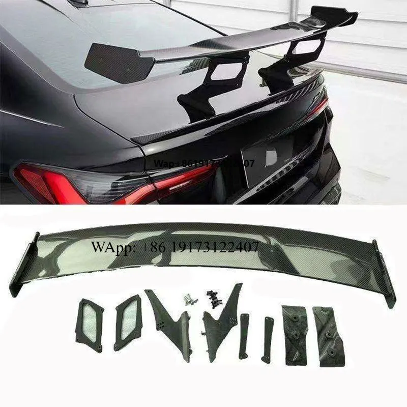 

For G82 M4 G80 M3 G87 M2 Carbon Fiber Rear Wing Spoiler with Screw Installation