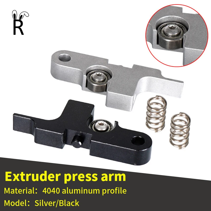 

3D Printer Parts Extruder Press Arm Titan Aero 4040 Aluminum Profile With Spring Extrusion Head Assembly 3D Printer Accessories