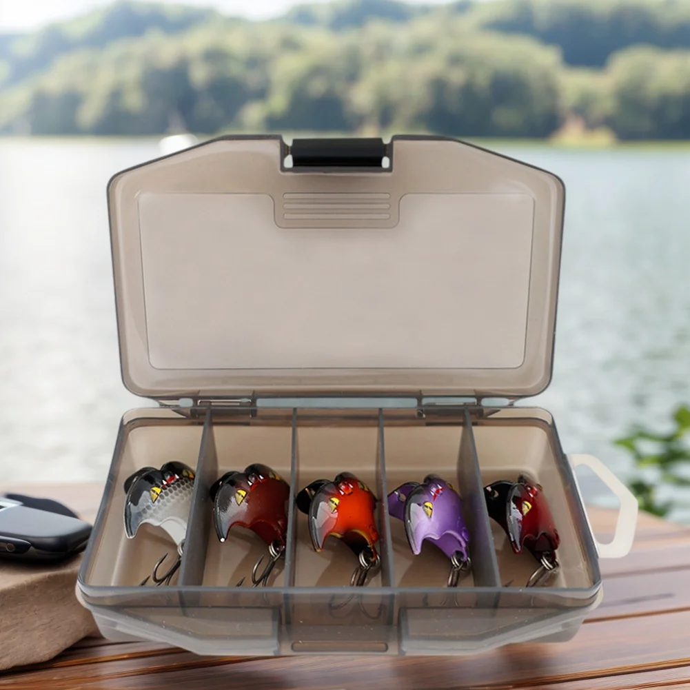 5 قطعة/صندوق الصيد السحر بيونيك الخفافيش الطعوم الاصطناعي الطعم سويم الطعوم الصلبة الصيد والعتاد ل باس #6