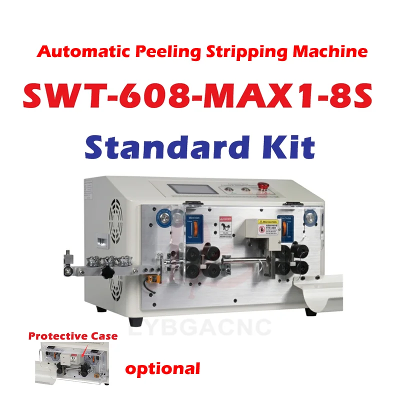 

SWT508-MAX1-8S Обновление SWT-608-MAX1-8S Автоматический станок для очистки и зачистки проводов компьютера от 0,3 до 25 мм2, 650 Вт, 8 колес
