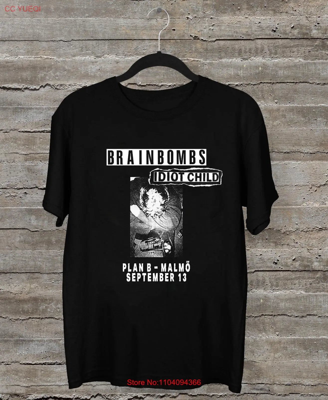 Rare Brainbombs Band DIOT CHILD Gift For Fan Black All Size T-Shirt AL158