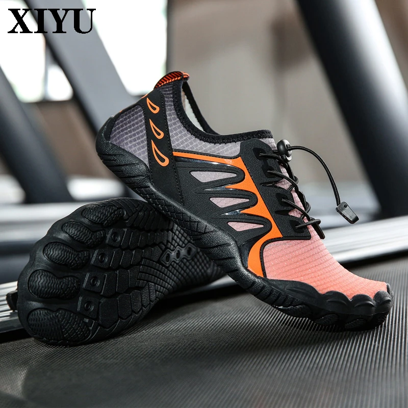 

XIYU/летняя обувь для трассировки реки, водные виды спорта, освежающая обувь для пляжа, плавания босиком, дайвинга, дренажа, серфинга, прогулочной обуви