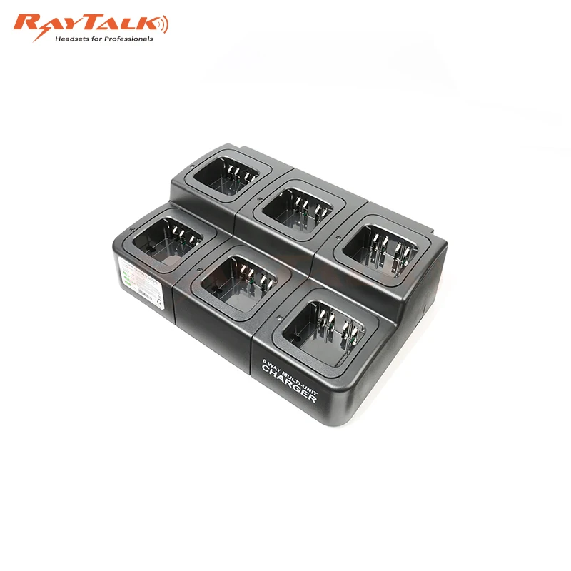 6 way Rapid Multi chargers two way radio walkie talkie battery charger