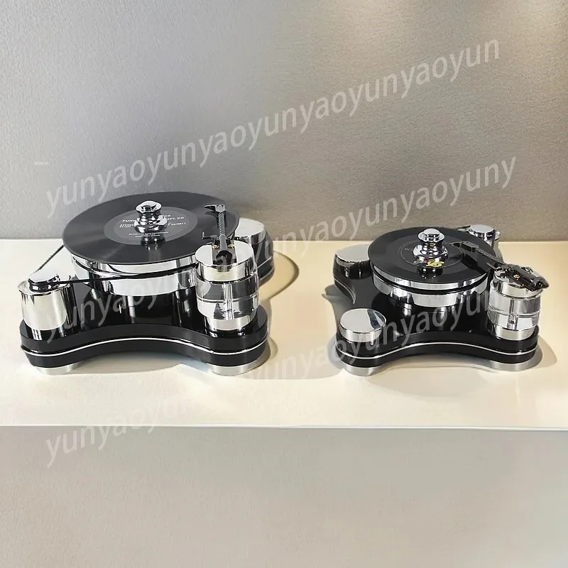 Hot Sale Minimalist Modern Vinyl Record Player Stainless Steel Hotel Clubhouse Living Room Ornament