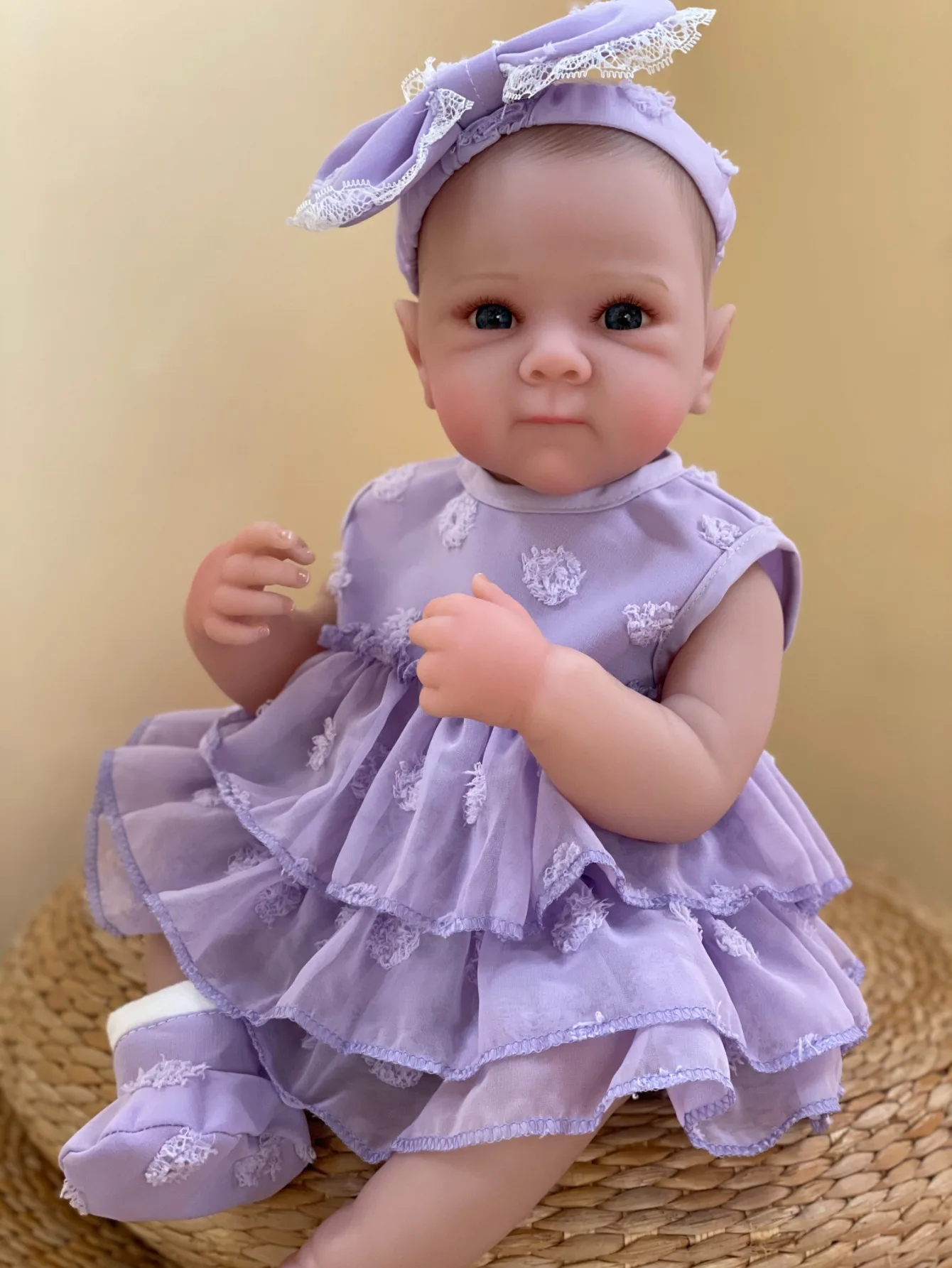 18 Inch Bettie Bebe Reborn Girl Merry Christmas Handmade Newborn Baby Doll Toy Gifts For Children