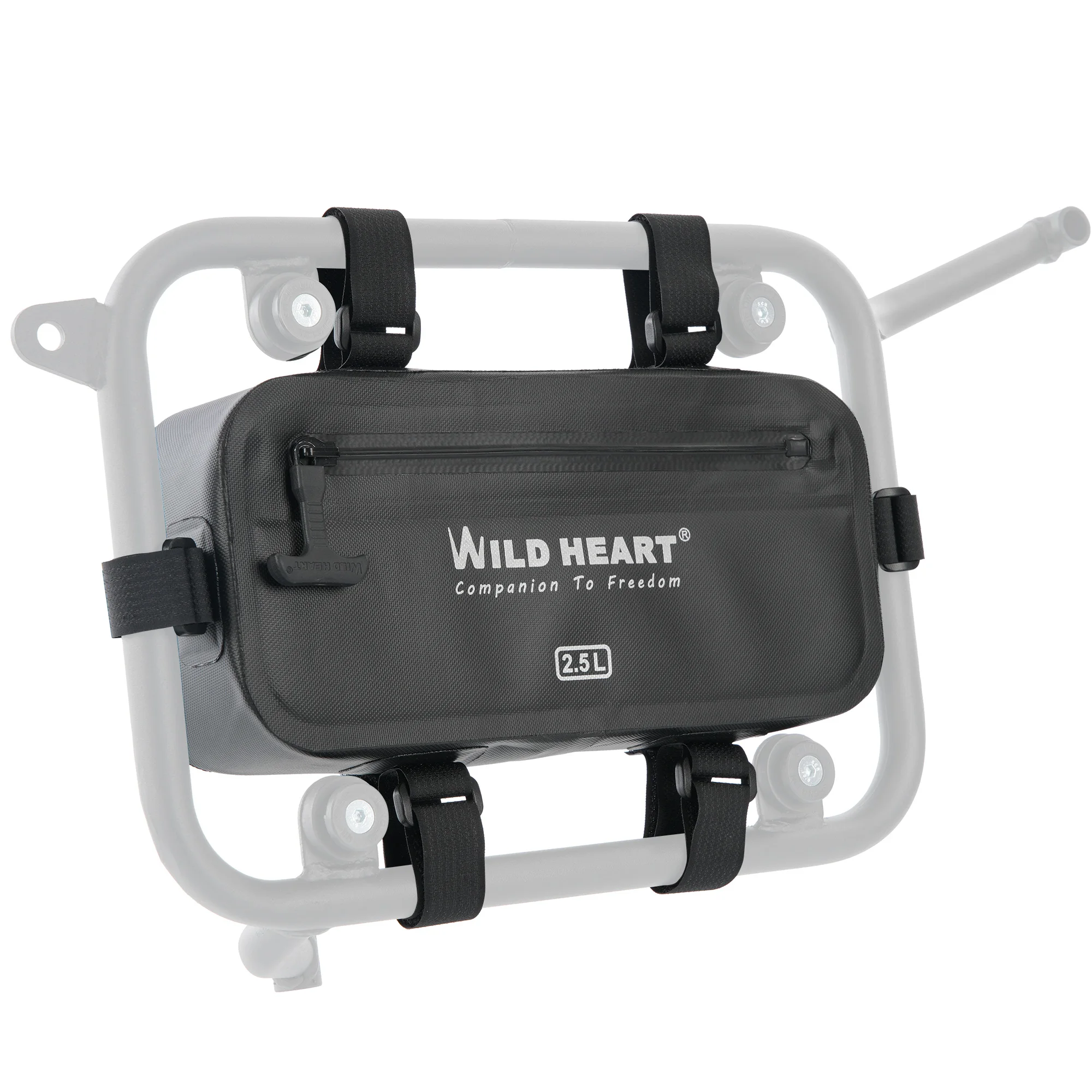 WILD HEART Motorcycle Side Tool Bag Fully Waterproof Hanging Bag Motorbike Accessories TPU Material