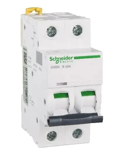 Acti9 Schneider Electric iC65N Type B Miniature Circuit Breaker 1-4P 1A-63A iC65N-B