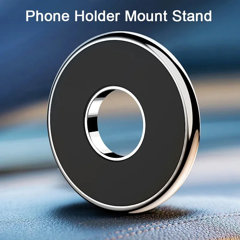 Universal Magnetische Auto Telefon Halter Stehen Runde Magnet Auto Halterung GPS Handy Unterstützung Auto Telefon Halterung Für IPhone