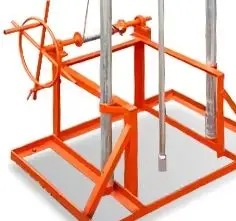 Customized Small Portable Manual Water Well Drilling Rig 80M Diesel Type