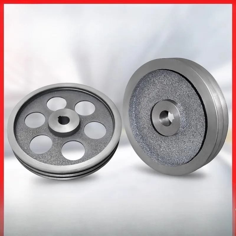 Puleggia triangolare della ruota motrice del generatore del motore del riduttore dell'ingranaggio cavo a due slot di tipo 2A diametro 120mm-220mm