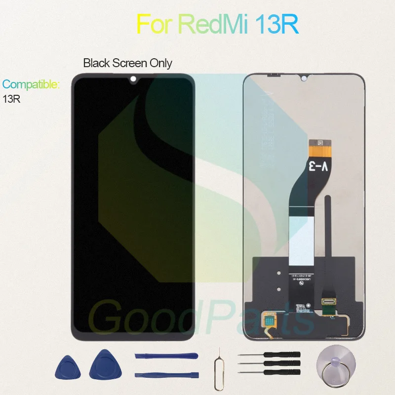 Test Before Ship For RedMi 13R Display Touch Screen Digitizer Panel Assembly Lcd Screen RedMi 13R 13R Screen Display
