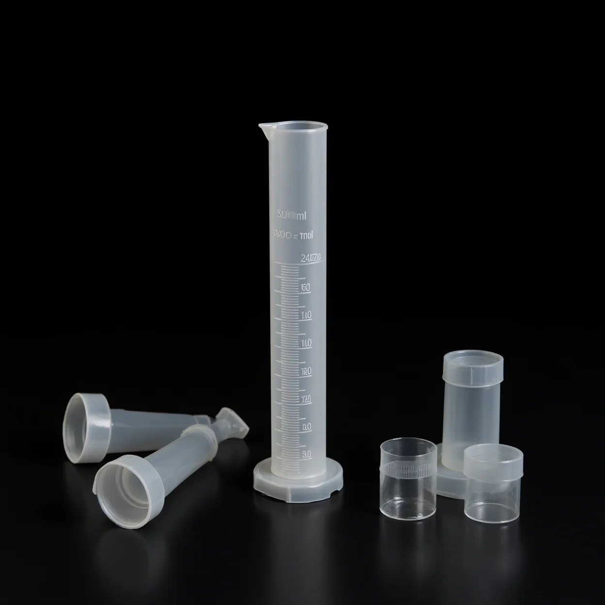 Cylinder With Scale Heat-Resistant Food-Grade Measuring Cylinder Plastic Measuring Cylinder Acid-Resistant For School Craft