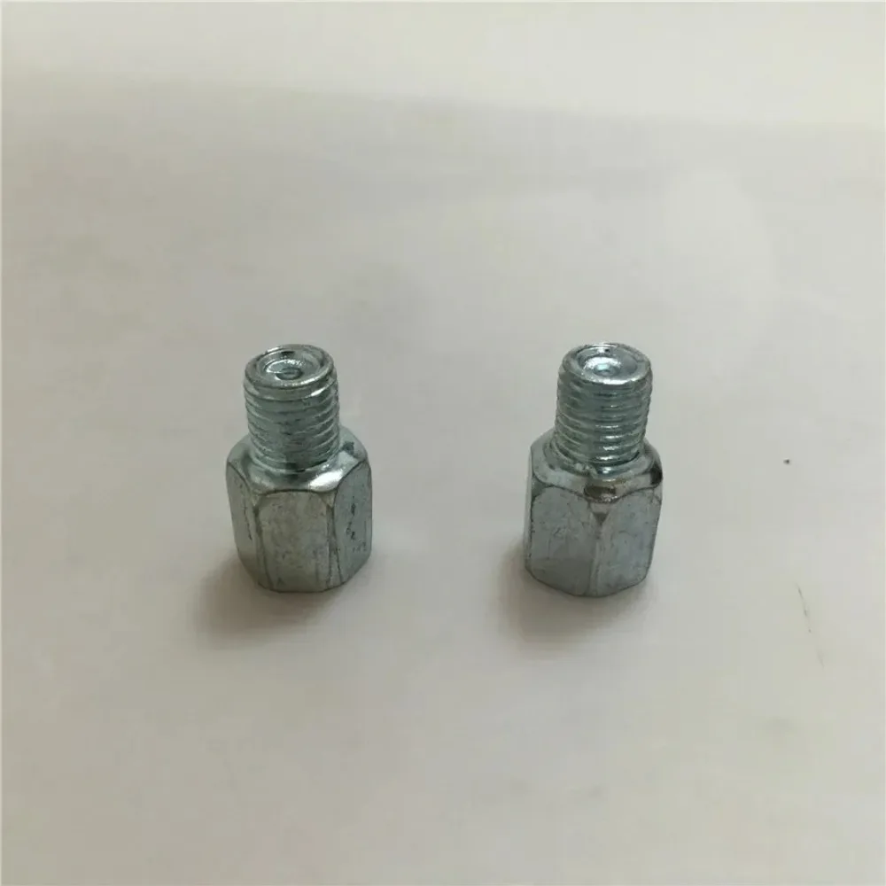 5PCS for Electric Motorcycle Rearview Mirror Adapter Screw 8-10mm Conversion 10mm Positive and Negative Teeth Increase Screw