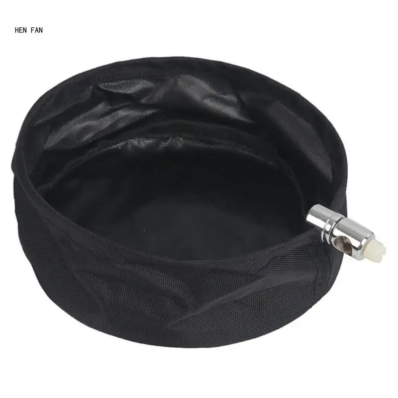 

Fly Fishing Waste Basket Nylon Coating Trash Tray for Fly Tying Vise Easy Attach M89D