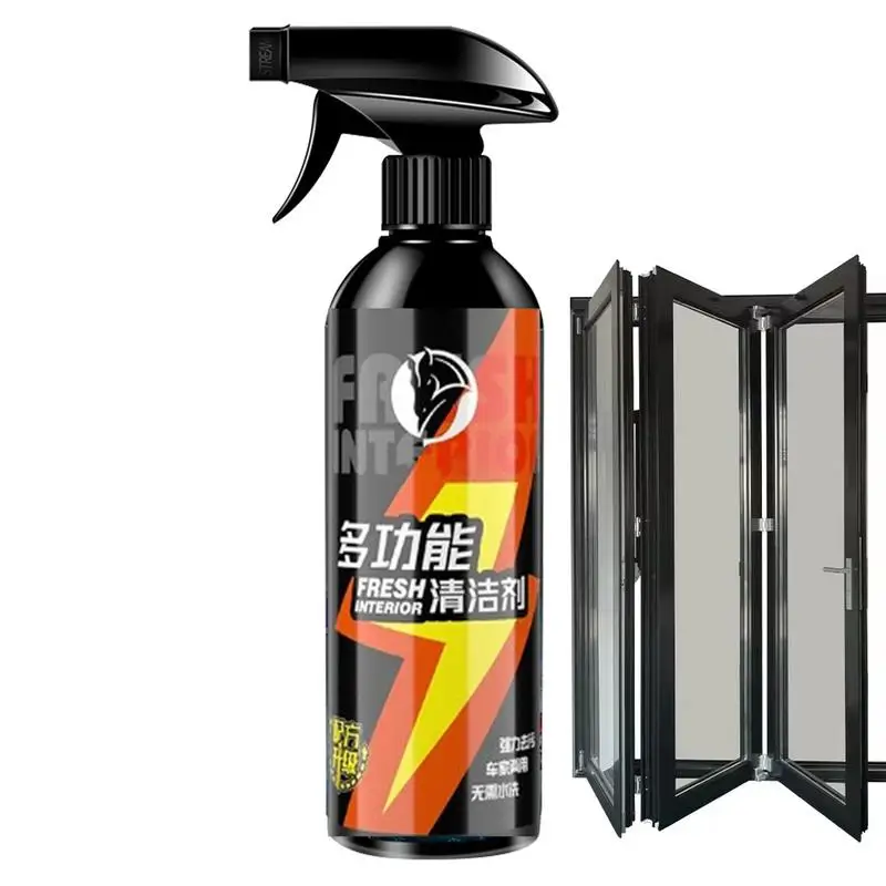 Car Windshield Oil Film Cleaner 500ml Stain Windshield Remover Cleaner Streak-Free Glass Stain Eliminator Glass Film Removal