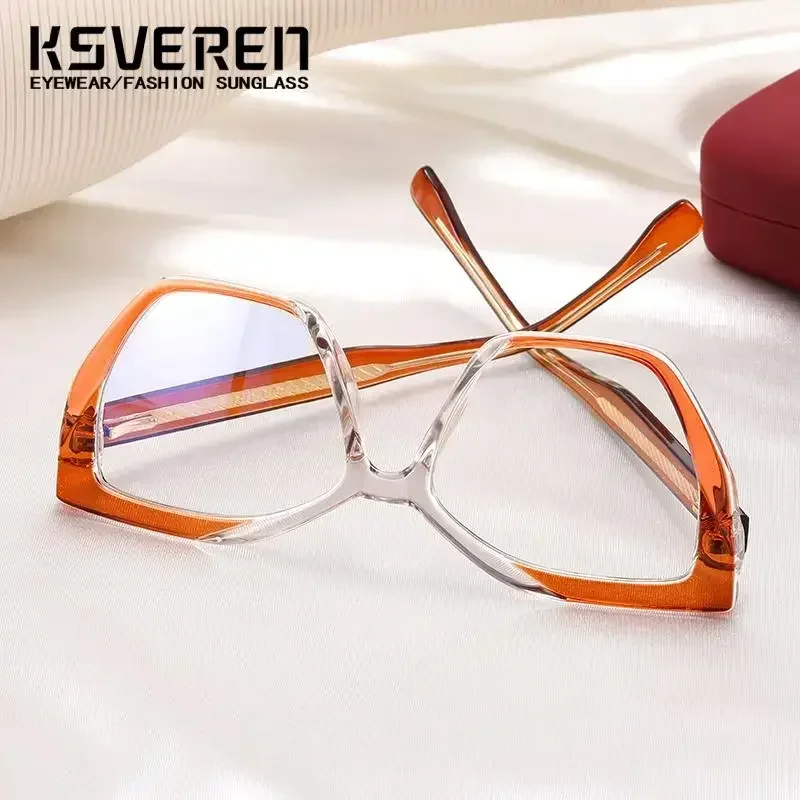 New Large Frame Photochromic Myopia Glasses Women Cat Eye Spring Leg Nearsighted Eyelasses With Diopter -0.75 -1.25 -4.5 -5.5