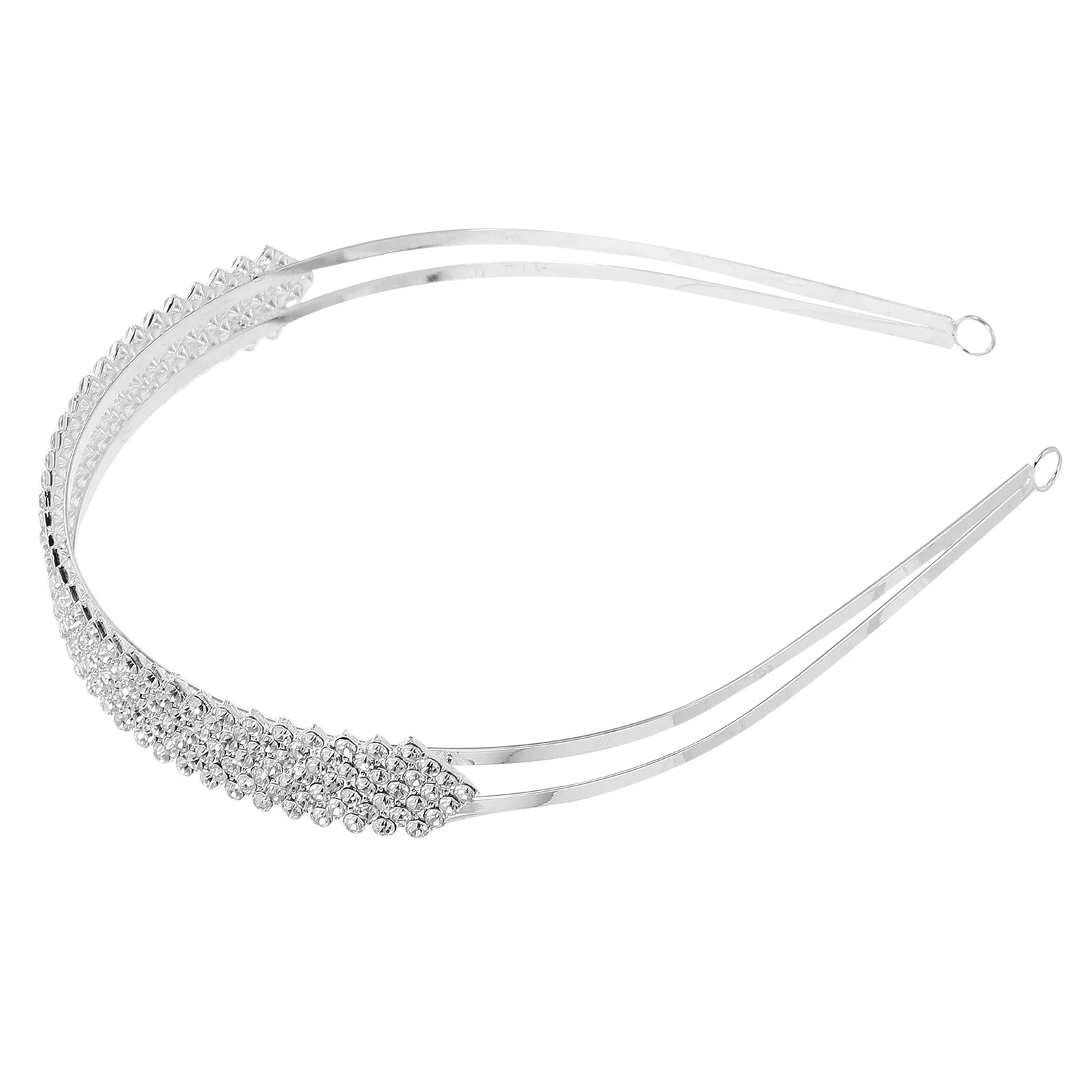 

Свадебная тиара, повязка для волос 16, 1 дюйм, серебряный сплав, стразы, свадебный головной убор, заколки с кристаллами, аксессуары для волос, элегантные случаи