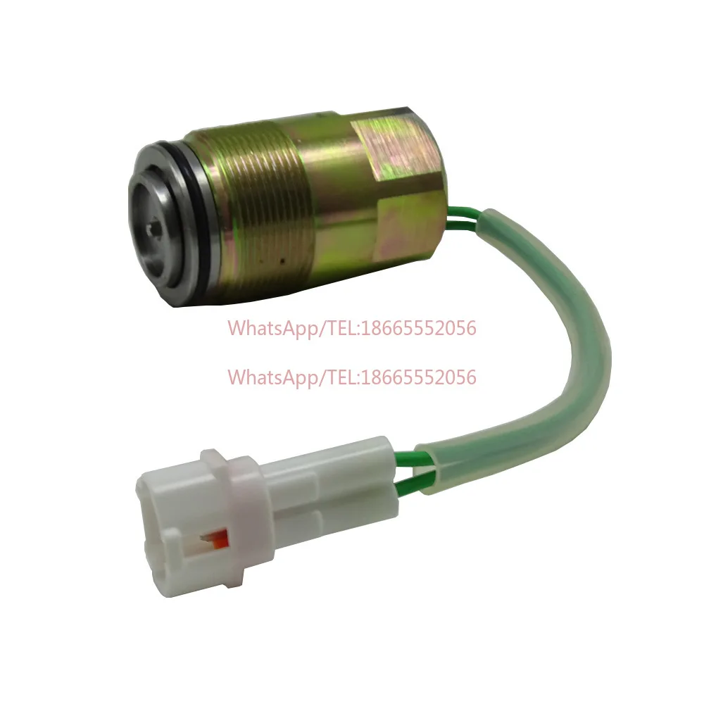 

KOVAX main pump solenoid valve, hydraulic pump solenoid valve K3V112 white plug, excavator accessories electrical parts