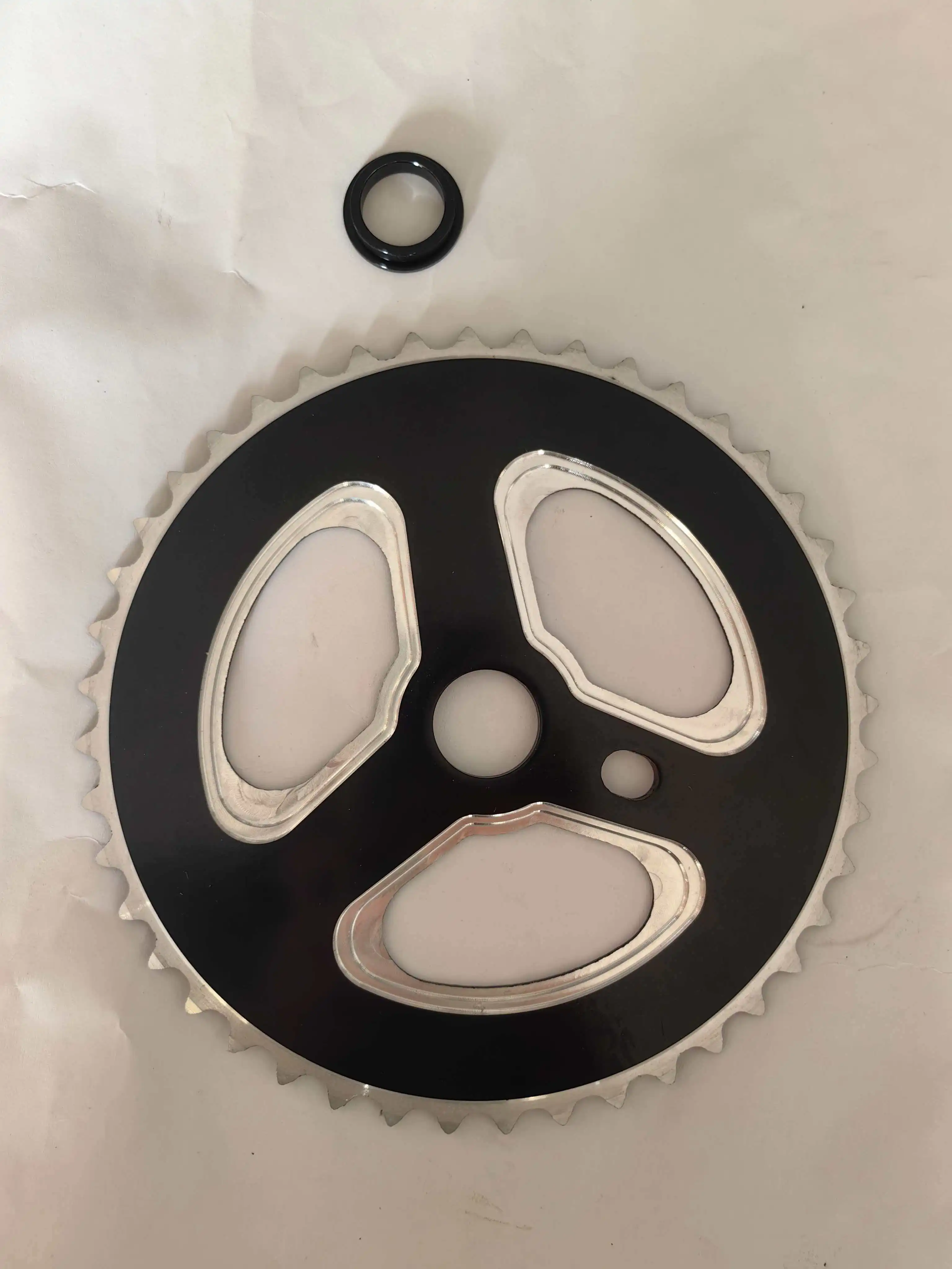 

BMX sprocket 44T chainring 19mm adapter included Alloy