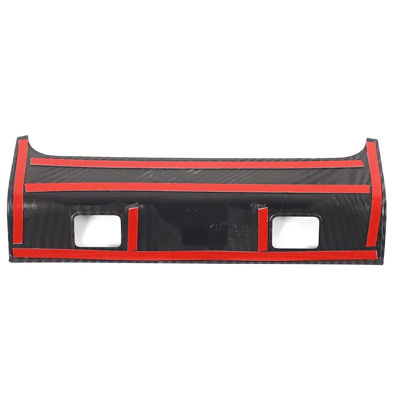 

ABS Carbon Fiber Car Central Control Charging Panel Decorative Cover Interior Accessories For Land Rover Discovery Sport 2024-25
