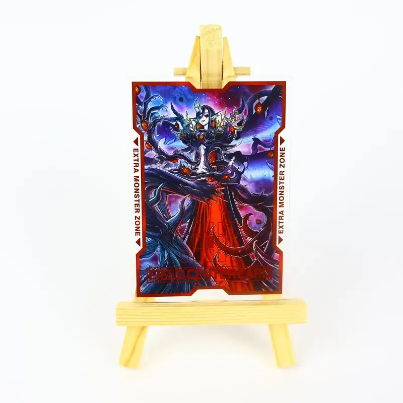 Yu-Gi-Oh Card Box Queen of The Azamina The Hallowed Azamina Diy Collection Card Storage Box Anime Peripheral Game Collection Gif