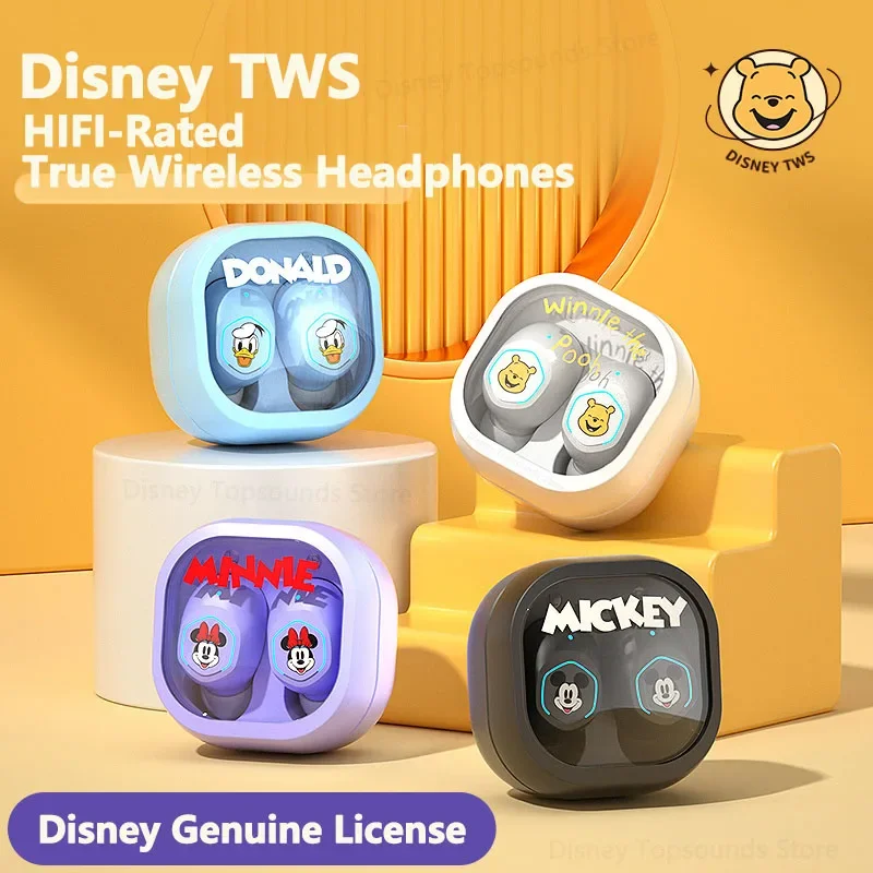 Original Disney LF220 Choice TWS Wireless Bluetooth 5.2 Earphones HIFI Sound Headset Noise Reduction Earbuds Touch Control 2023