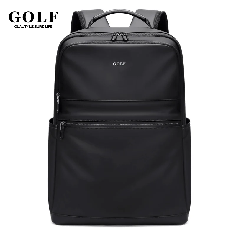 GOLF 15 6 Inch Laptop Backpack Zipper Waterproof Oxford Large Capacity Travel Daily Backpacks Casual School Student Computer Bag