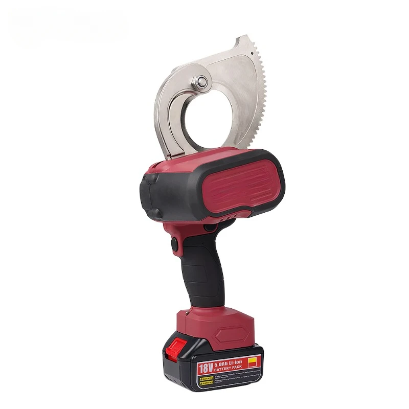 EMS-60 battery powered electric ratchet cable cutter for ACSR Armored   Cordless Battery Powered Ratchet Cable Cutter