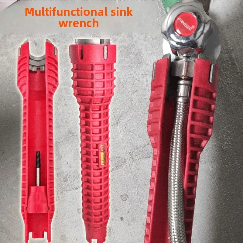 

Multi-Functional Sanitary Wrench Pelvic Floor Leading Sleeve Disassembly Faucet Pipe Sink Sanitary Only Installation Tool