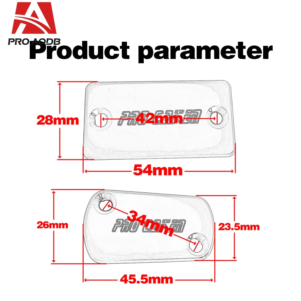 Motorcycle Front Brake Clutch Fluid Reservoir Cover Cap For Suzuki RM125 RM250 RMZ250 RMZ450 RMX450Z RM RMZ 125 250 450 RMX 450Z
