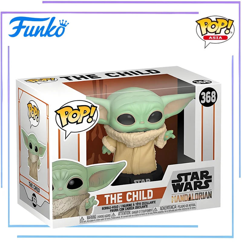 Genuine Edition FUNKO POP Star Wars Series: The Mandalorian - Grogu Anime Action Ornament Model Toys Assembly Collectible Model - Image 4