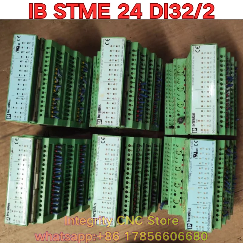Second-hand IB STME 24 DI32/2 module function test is normal