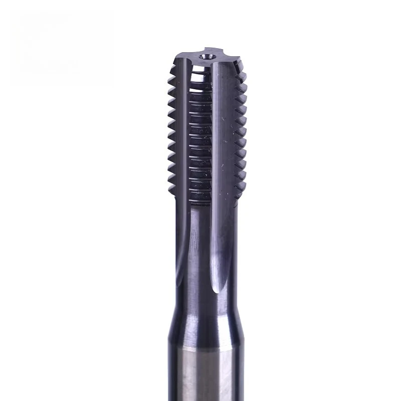 Micrograin Straight Flute Carbide Taps ISO 6H Metric Thread Taps for Stainless Steel CNC Machining