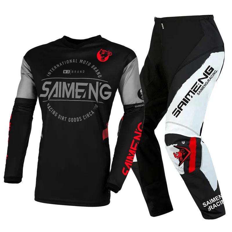 motocross jersey and pants child boy girl 5 6 7 8 9 10 11 12 13 14 15 years old MX Off-road MTB Combo for Kids gear set racing