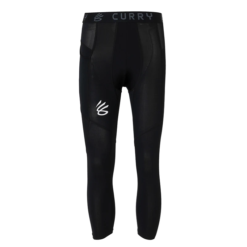 

Underarmour Leggings Men's Fitness Pants Running Training Sports Pants Quick-Drying Close-Fitting Cropped Pants 1379828-003