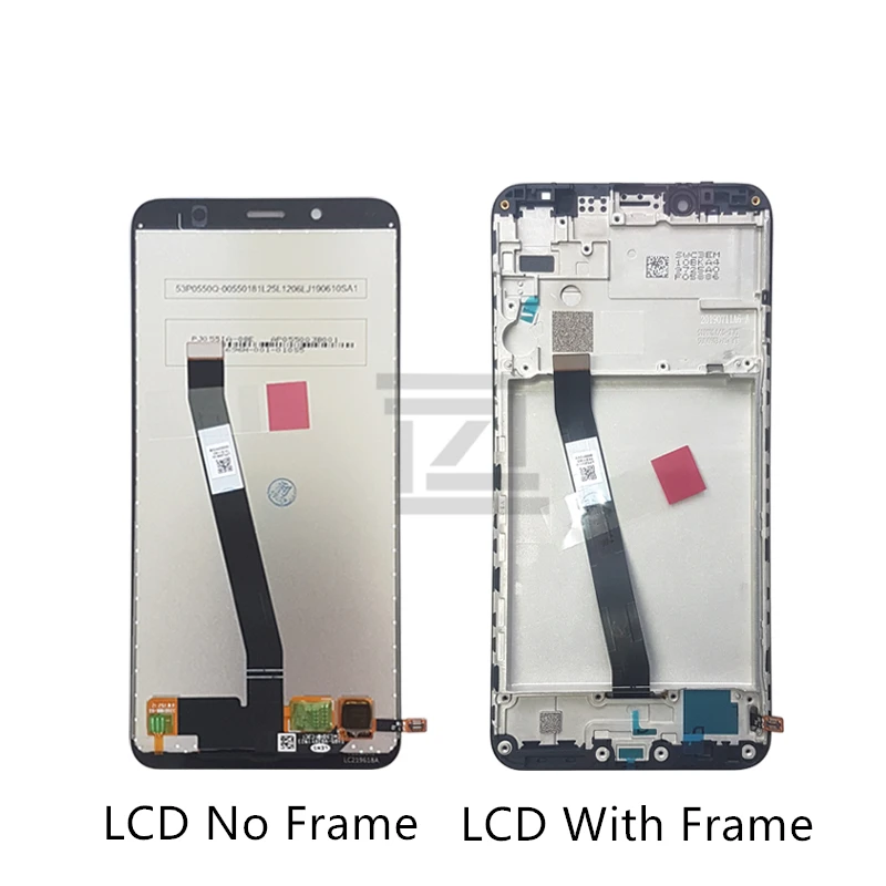 For Xiaomi Redmi 7A LCD Display Touch Screen Digitizer Assembly With Frame For Redmi 7a Display Replacement Repair Spare Parts