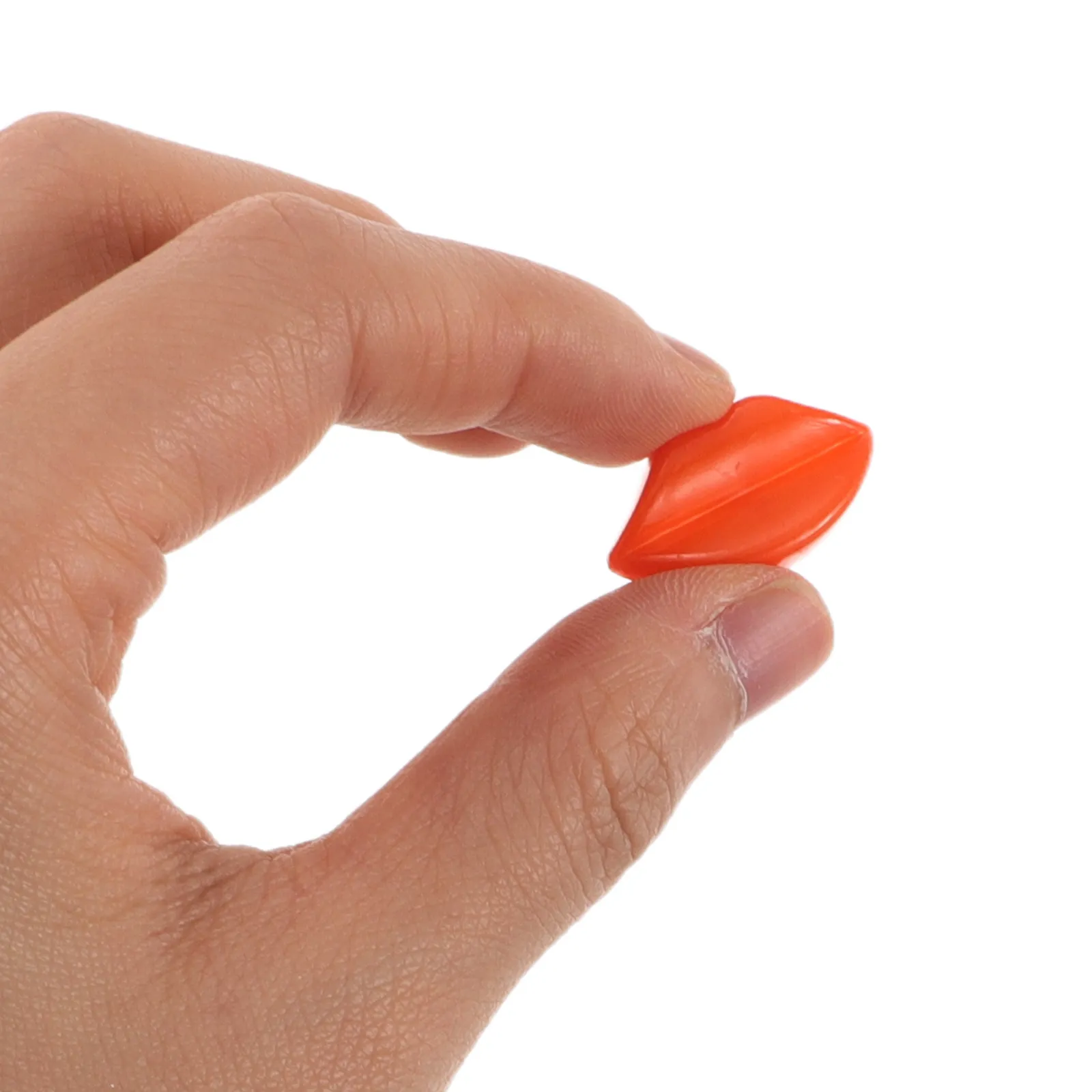 

200Pcs Mini Mouth Parts Orange Lip Shape Plastic Accessories Sewing Decor Stuffed Animals Bear Mouth Replacement Craft