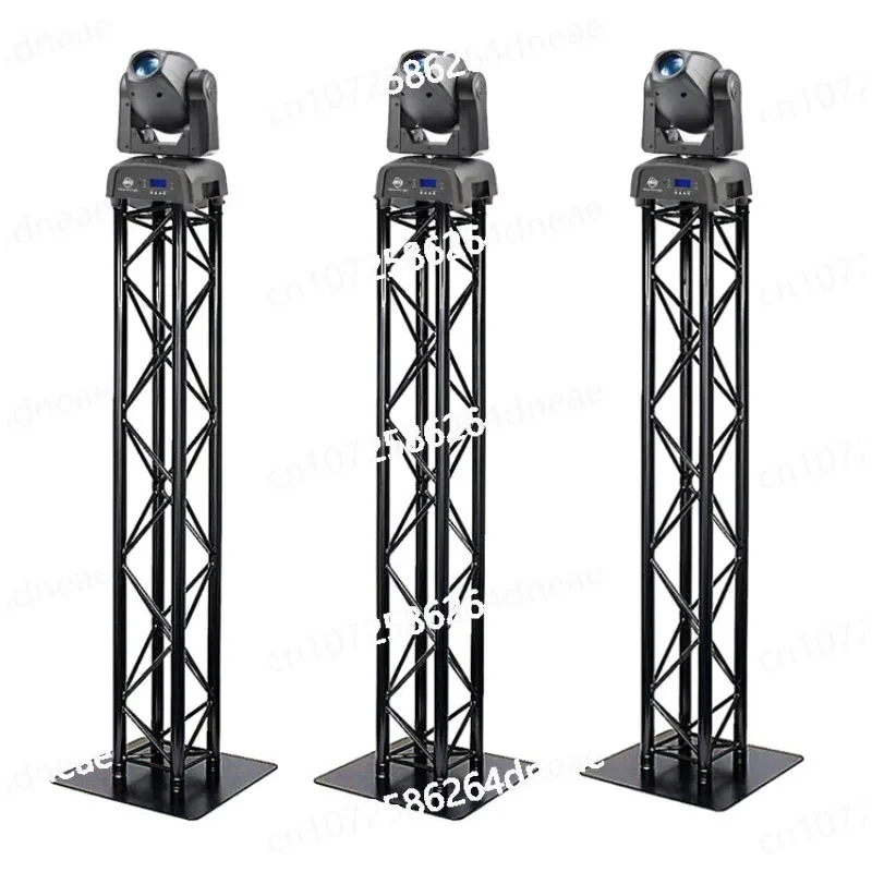 

Hot Sale Aluminum Stage DJ Equipment 6.5ft DJ Truss Totem Stand Mobile Headlights with Black/White Scrim