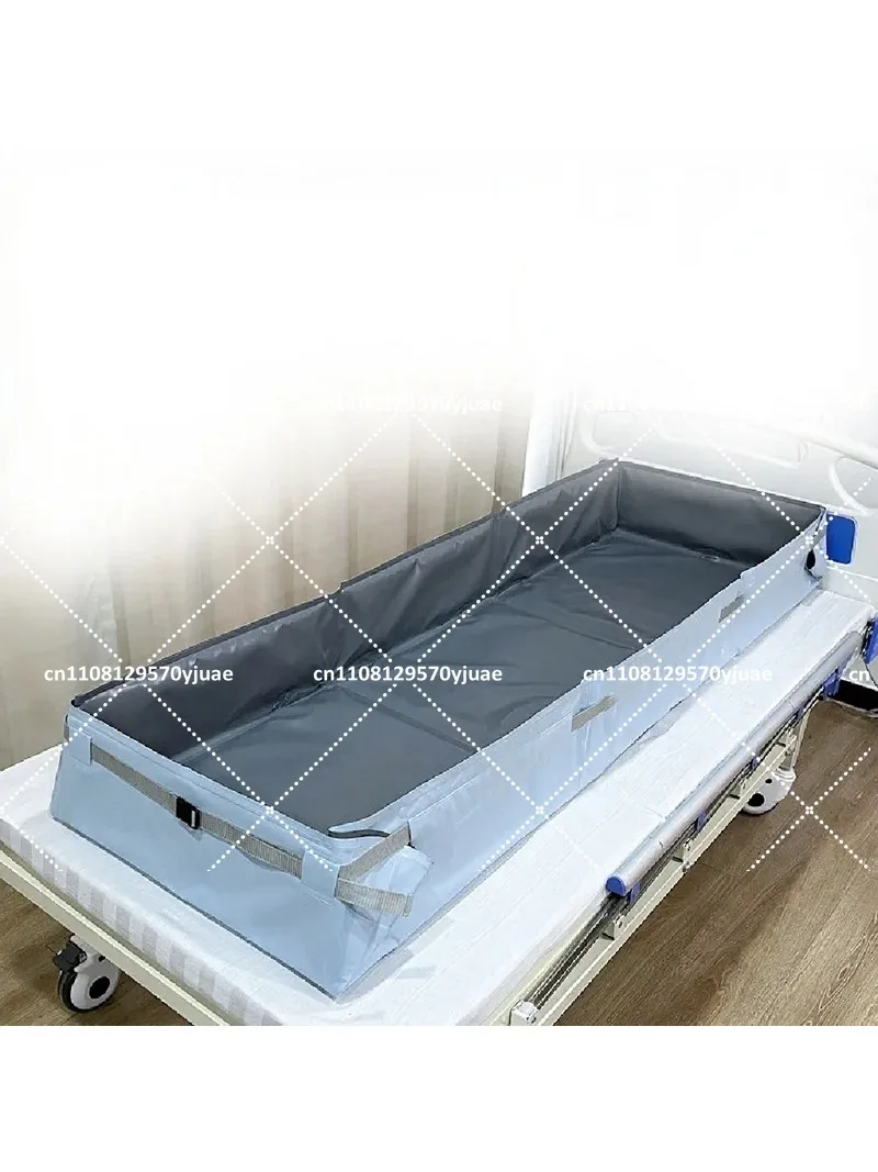 Inflatable Bathing Mat for Bedridden Elderly Home Care Portable Shower Pad Nursing Assist Bath Water