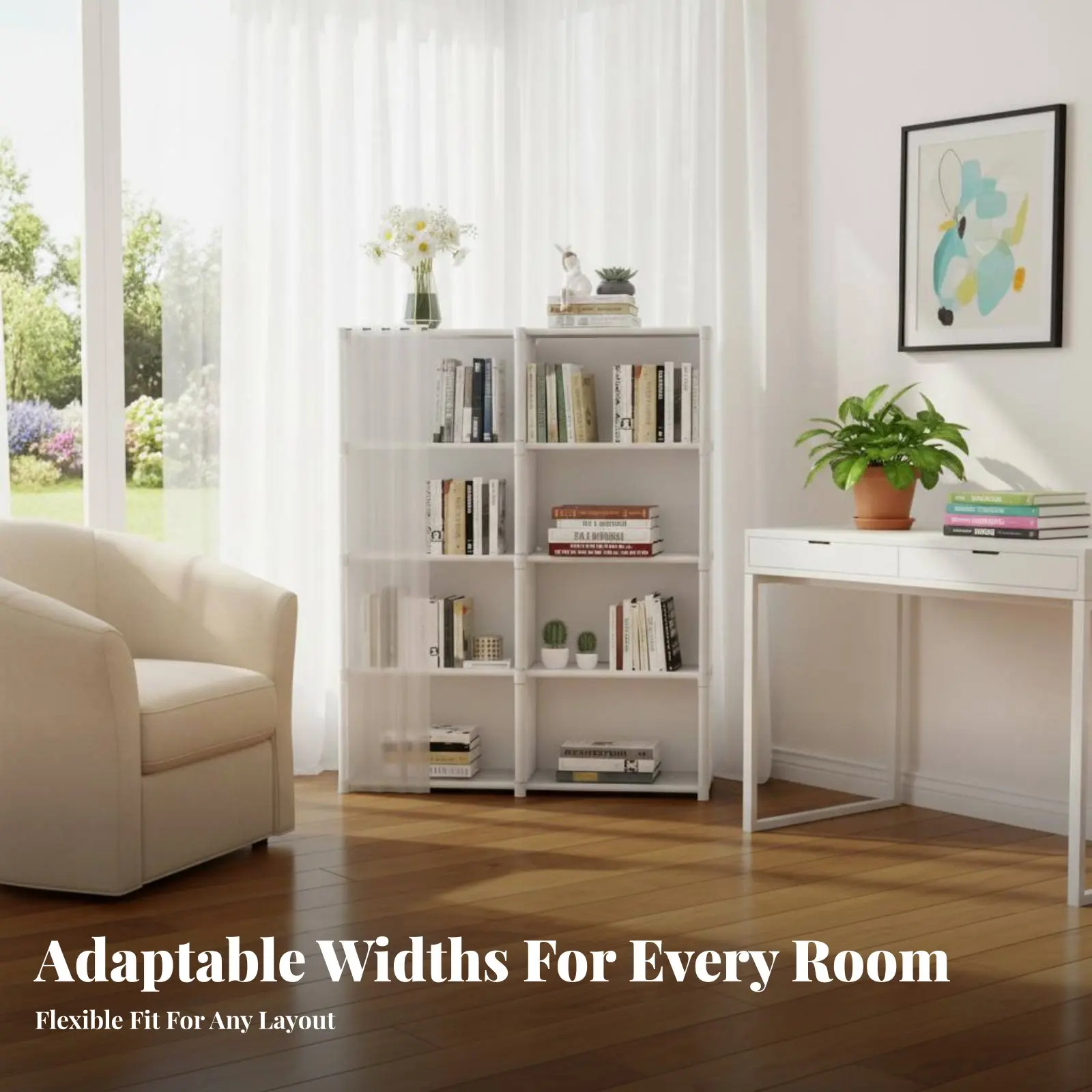 

Multimulti-Tier Shelving Universal Tool Floor-Standing Shelving Universal Tool Minimalist Design Adaptable for Families, Renters