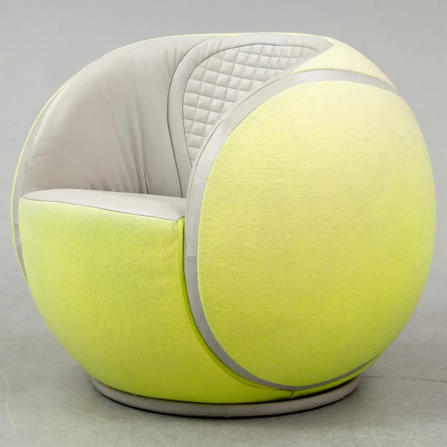 #Custom OEM Mid-Century Furniture Swivel Fiberglass WTA Tennis Ball Chair Hotel Lobby Velvet Lazy Armchair for Commercial Use