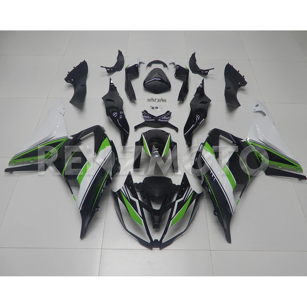 The new ABS Fairing motorcycle Kit fits the Ninja ZX-6R 2013 2014 2015 2016 2017 2018 ZX6R zx 6r 636 Body fairing kit view 2
